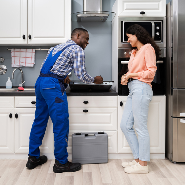 can you provide an estimate for cooktop repair before beginning any work in Anderson County